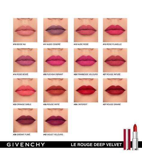 Givenchy Le Rouge Deep Velvet Lipstick, 37 Rouge 